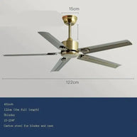 Strong Wind Quiet Ceiling Fan for an Ideal Home-MinimalisticDecor.com