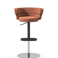 Swivel Bar Stool Banks – Metal Counter Stool for Kitchen Island-MinimalisticDecor.com
