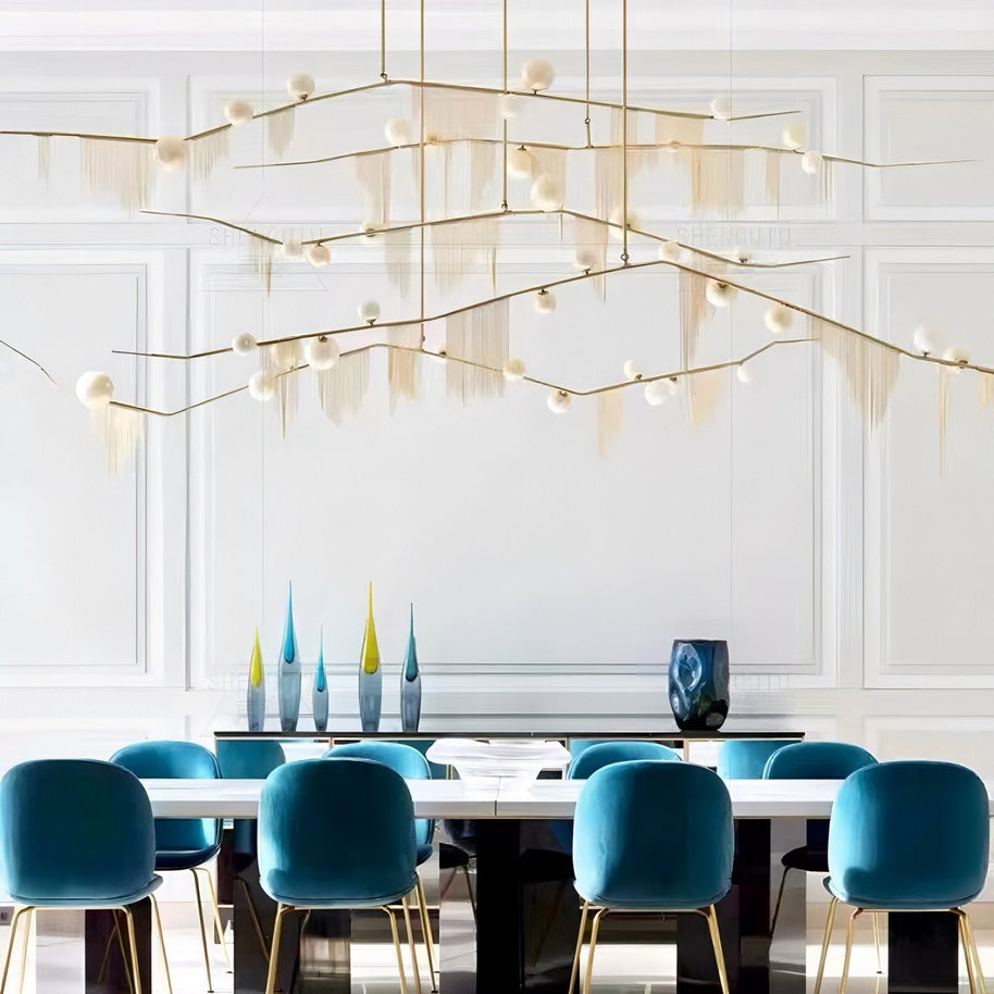 Tassel Chandelier: Lighting with a Touch of Elegance-MinimalisticDecor.com