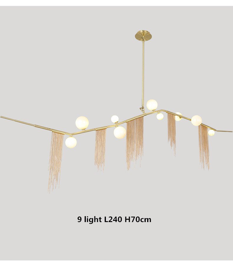 Tassel Chandelier: Lighting with a Touch of Elegance-MinimalisticDecor.com