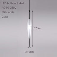 Tear Drops Style Glass Pendant Lights for Living Room-MinimalisticDecor.com