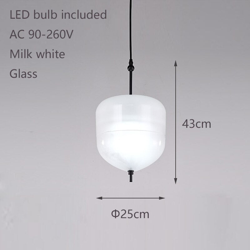 Tear Drops Style Glass Pendant Lights for Living Room-MinimalisticDecor.com