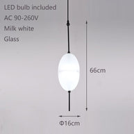 Tear Drops Style Glass Pendant Lights for Living Room-MinimalisticDecor.com