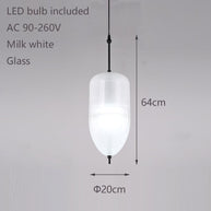 Tear Drops Style Glass Pendant Lights for Living Room-MinimalisticDecor.com