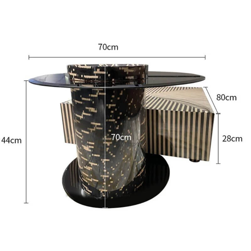 Terning Square Coffee Table-MinimalisticDecor.com