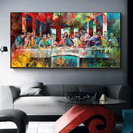 The Last Supper By Da Vinci Canvas Wall Art-MinimalisticDecor.com