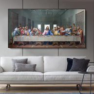 The Last Supper By Da Vinci Canvas Wall Art-MinimalisticDecor.com