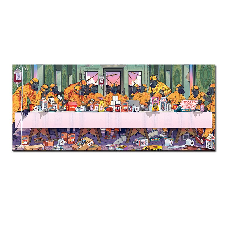 The Last Supper By Da Vinci Canvas Wall Art-MinimalisticDecor.com