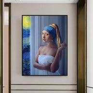 The Milkmaid Unique Canvas Wall Art-MinimalisticDecor.com