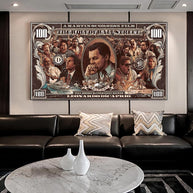 The Wolf of Wall Street Leonardo Dicaprio Canvas Wall Art-MinimalisticDecor.com