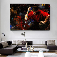 Tiger woods Golf Champion Canvas Wall Art-MinimalisticDecor.com