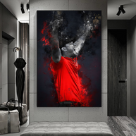 Tiger woods Golf Champion Canvas Wall Art-MinimalisticDecor.com
