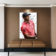 Tiger woods Golf Champion Canvas Wall Art-MinimalisticDecor.com