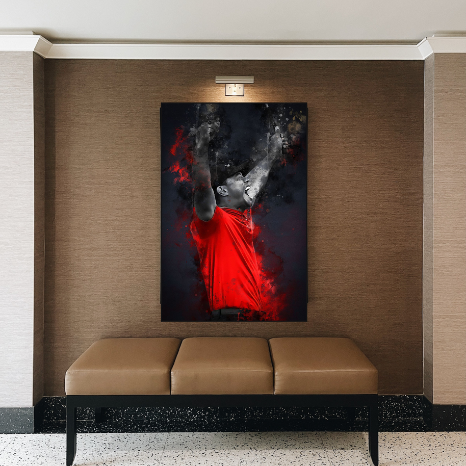 Tiger woods Golf Champion Canvas Wall Art-MinimalisticDecor.com