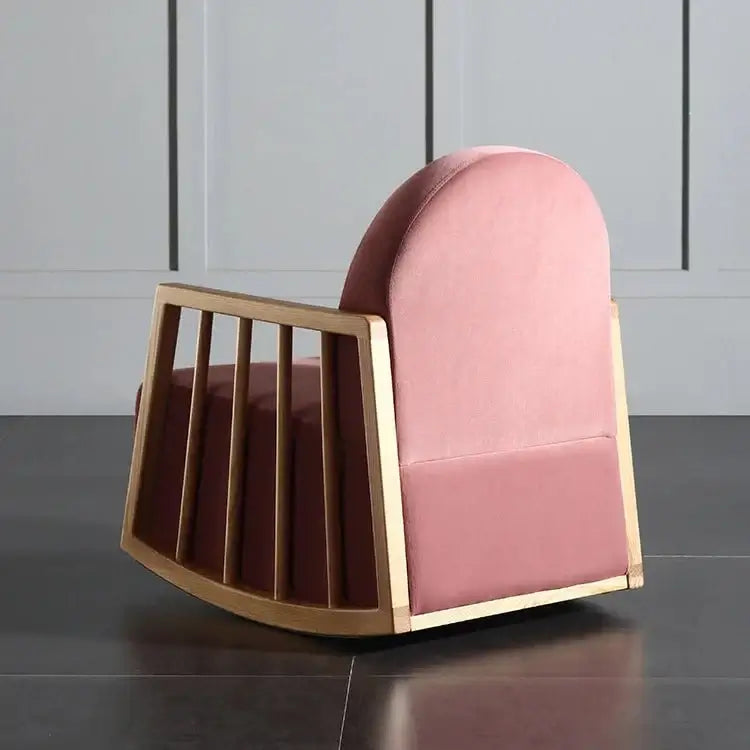 Timber Tide Kids Wooden Rocking Chair-MinimalisticDecor.com