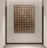 Time in Money Wood Carving Wall Art – 88 Clock Faces in Premium Wood-MinimalisticDecor.com