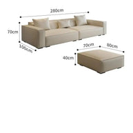 Tofu Minimalist Lounge Sofa Set-MinimalisticDecor.com