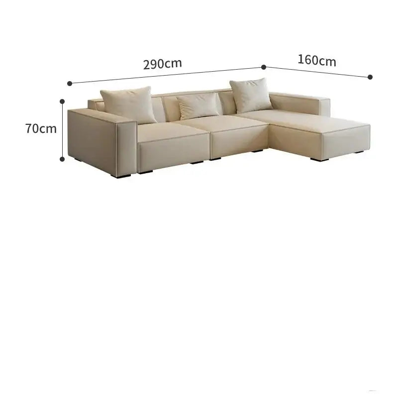 Tofu Minimalist Lounge Sofa Set-MinimalisticDecor.com