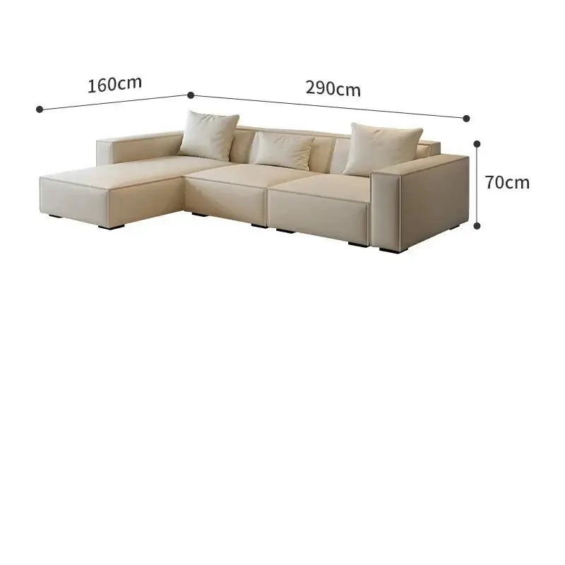 Tofu Minimalist Lounge Sofa Set-MinimalisticDecor.com