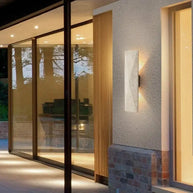 Travertine Stone Wall Light – Natural Stone Wall Sconce-MinimalisticDecor.com