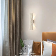 Travertine Stone Wall Light – Natural Stone Wall Sconce-MinimalisticDecor.com