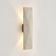 Travertine Stone Wall Light – Natural Stone Wall Sconce-MinimalisticDecor.com
