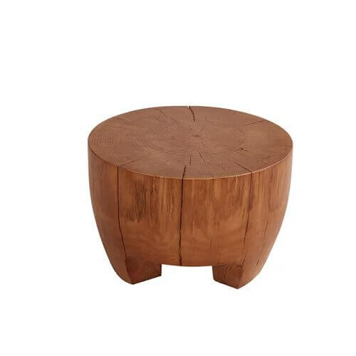 Tree Trunk Solid Wood Coffee Table-MinimalisticDecor.com