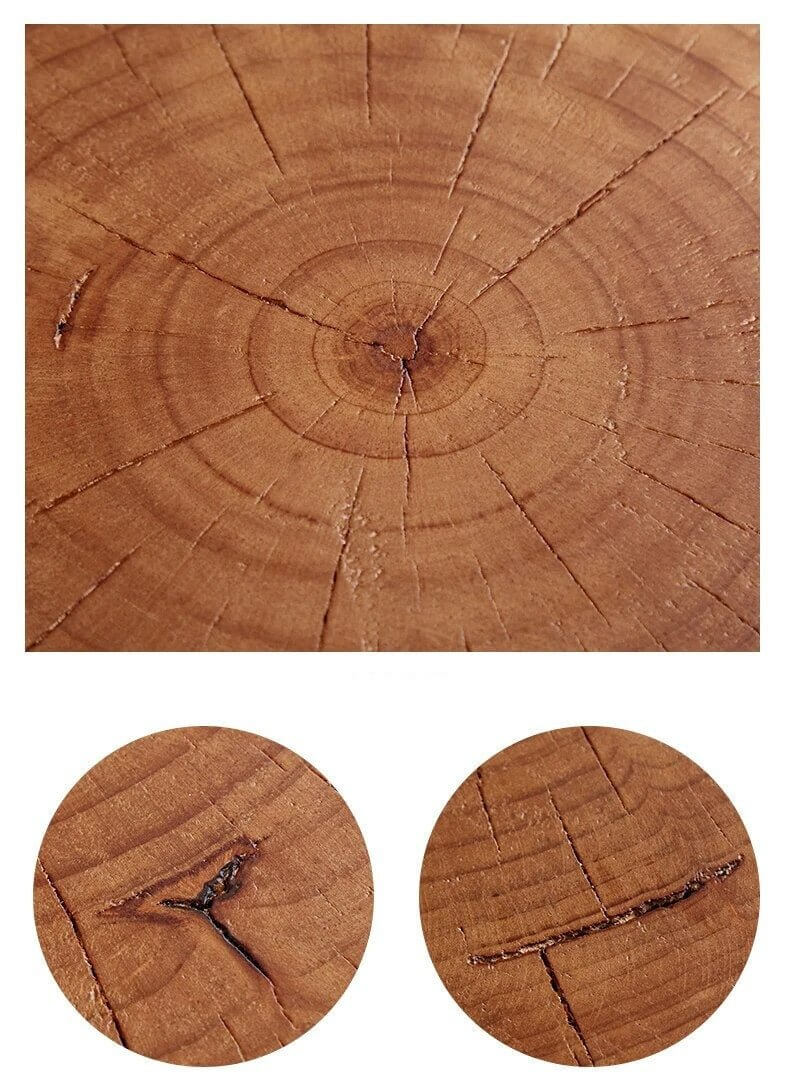 Tree Trunk Solid Wood Coffee Table-MinimalisticDecor.com
