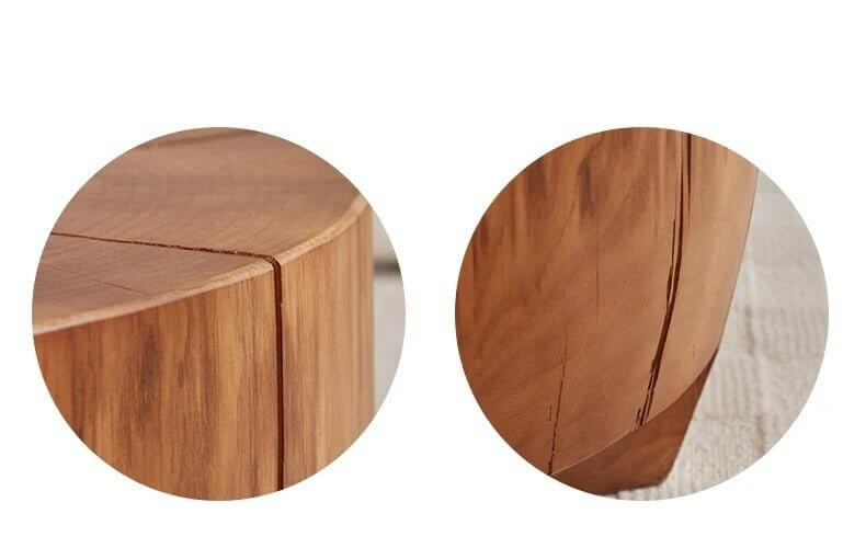 Tree Trunk Solid Wood Coffee Table-MinimalisticDecor.com