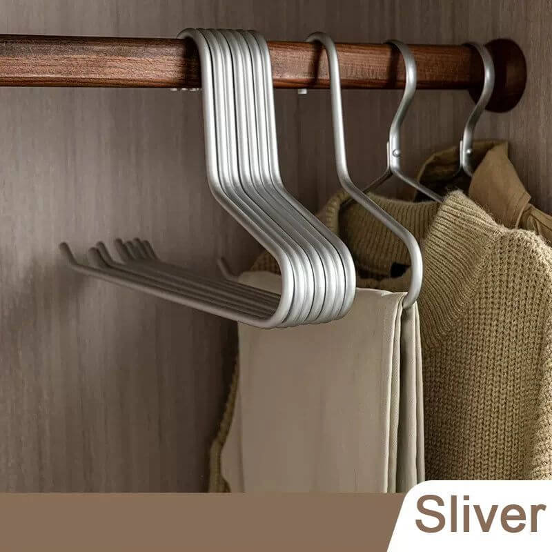 Triangle Clothes Hangers 5pcs Solid Metal-MinimalisticDecor.com