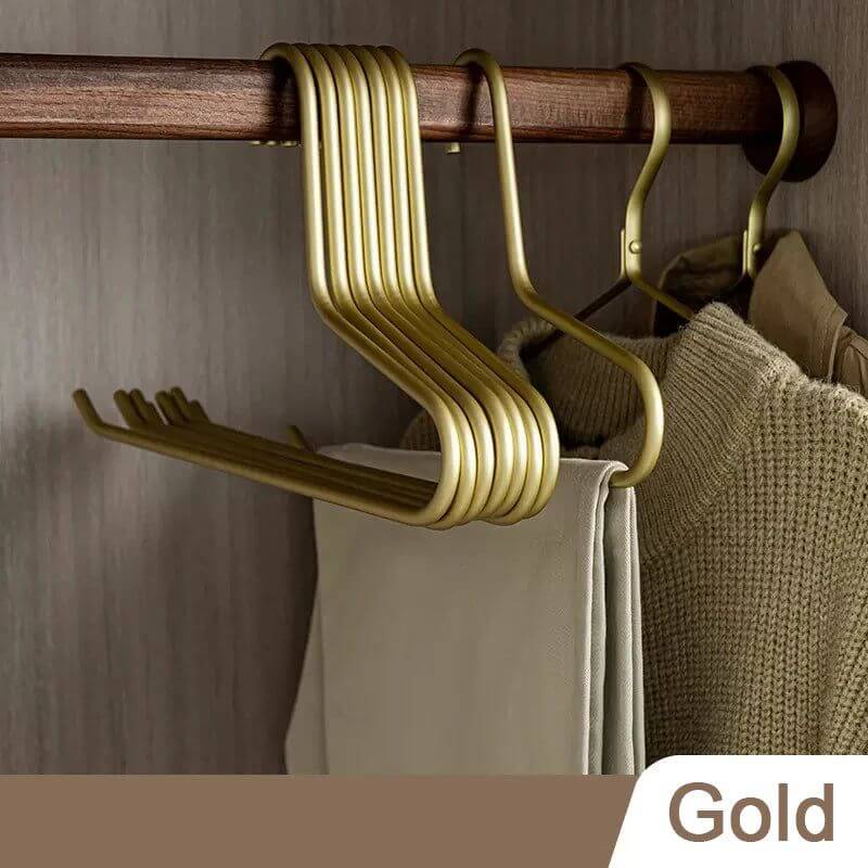 Triangle Clothes Hangers 5pcs Solid Metal-MinimalisticDecor.com
