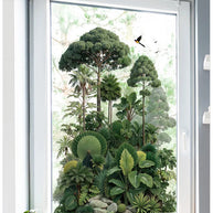 Tropical Forest Plants Vinyl Wall Sticker – Botanical Wall Decal-MinimalisticDecor