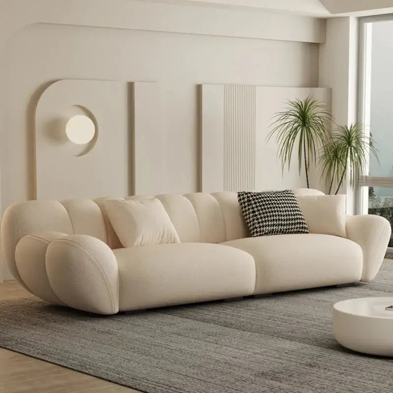 Tulip Loveseat Lounge Corner Sofa Set-MinimalisticDecor.com