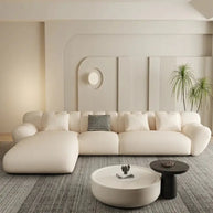 Tulip Loveseat Lounge Corner Sofa Set-MinimalisticDecor.com