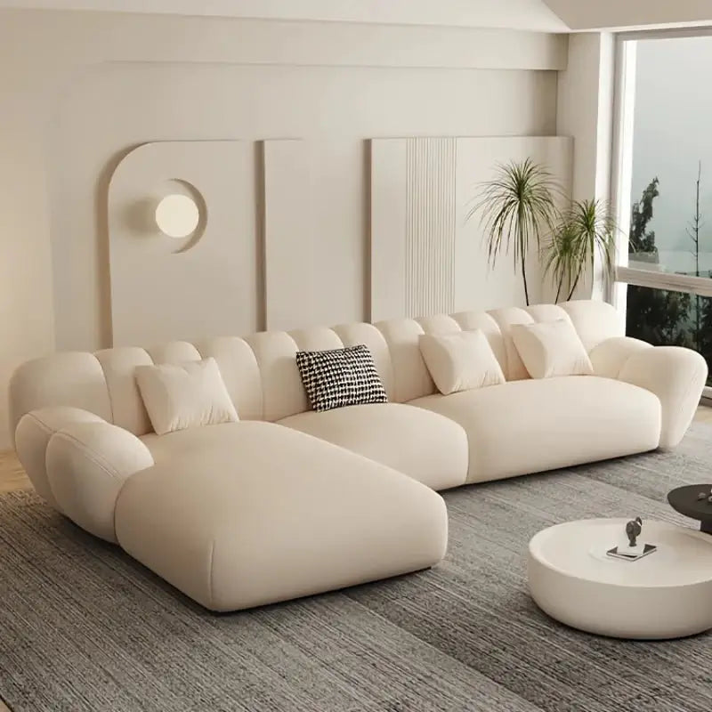 Tulip Loveseat Lounge Corner Sofa Set-MinimalisticDecor.com