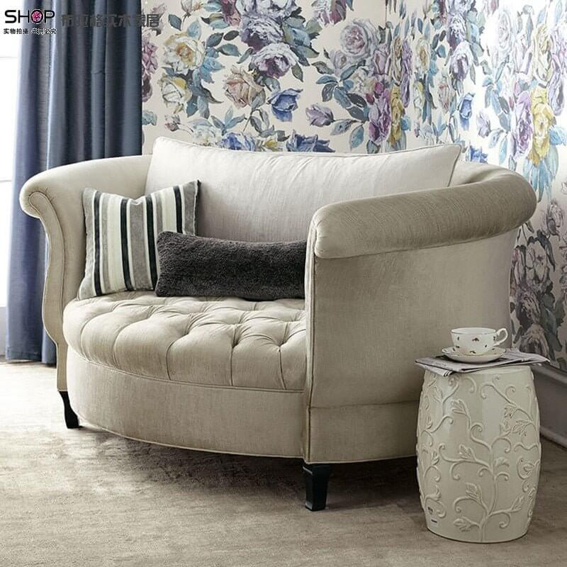 Velvet Sofa Chair: Ergonomic Style Combined-MinimalisticDecor.com