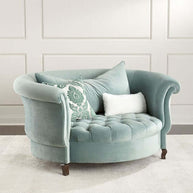 Velvet Sofa Chair: Ergonomic Style Combined-MinimalisticDecor.com