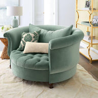 Velvet Sofa Chair: Ergonomic Style Combined-MinimalisticDecor.com