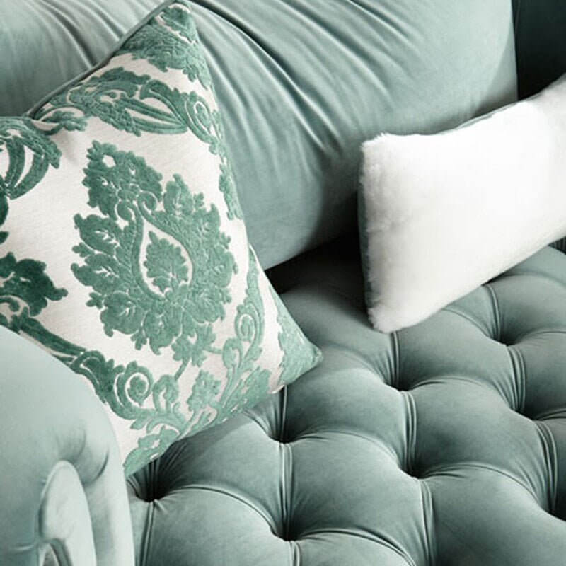 Velvet Sofa Chair: Ergonomic Style Combined-MinimalisticDecor.com