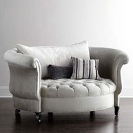 Velvet Sofa Chair: Ergonomic Style Combined-MinimalisticDecor.com