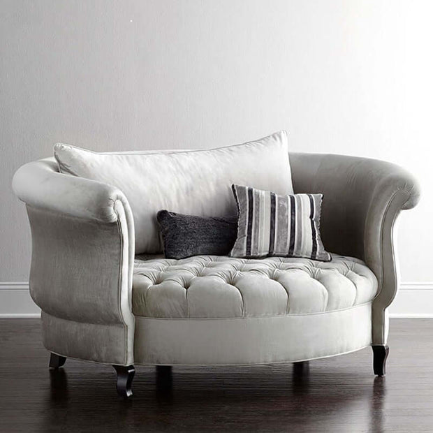 Velvet Sofa Chair: Ergonomic Style Combined-MinimalisticDecor.com