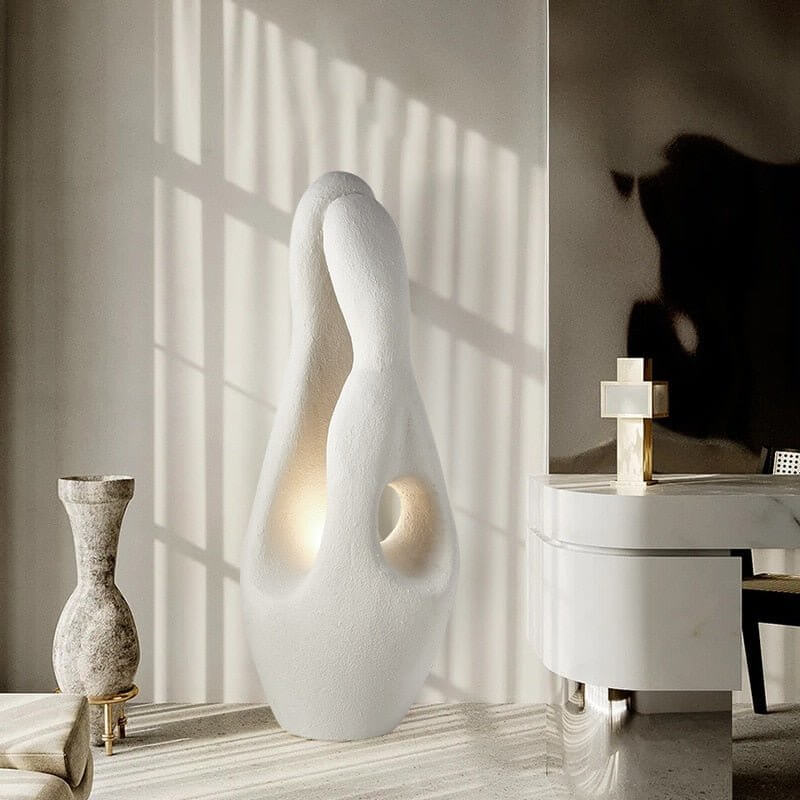 Wabi Sabi Floor Lamp - Simple Elegance-MinimalisticDecor.com