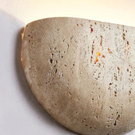 Wabi Sabi Natural Stone Wall Sconce Light-MinimalisticDecor.com