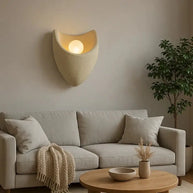 Wabi-Sabi Resin Wall Lamp – Bedside Reading Light-MinimalisticDecor.com