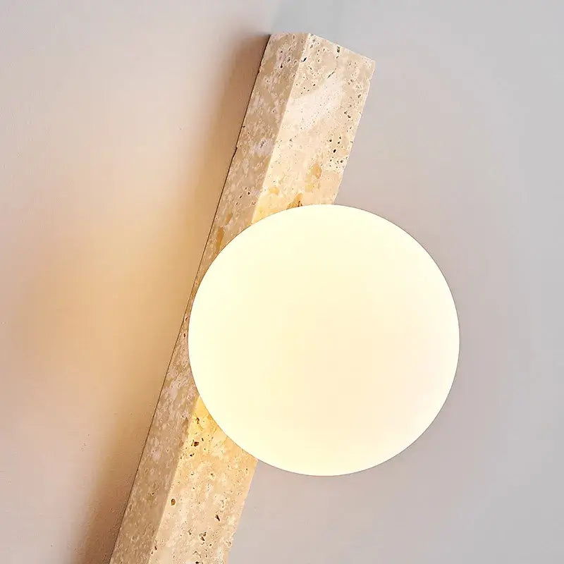 Wabi-Sabi Stone Wall Lamp-MinimalisticDecor.com