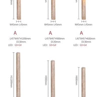 Wabi-Sabi Stone Wall Lamp-MinimalisticDecor.com