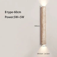 Wabi-Sabi Stone Wall Lamp-MinimalisticDecor.com