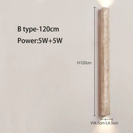 Wabi-Sabi Stone Wall Lamp-MinimalisticDecor.com