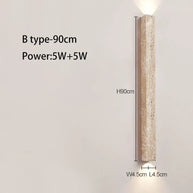 Wabi-Sabi Stone Wall Lamp-MinimalisticDecor.com