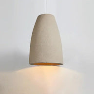 Wabi-Sabi Travertine Pendant Chandelier – E27 LED Cord Light in White & Beige-MinimalisticDecor.com